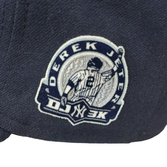 New Era New York Yankees Derek Jeter 3000 Hits 59Fifty Fitted Cap Hat Size 7 - Picture 6 of 9